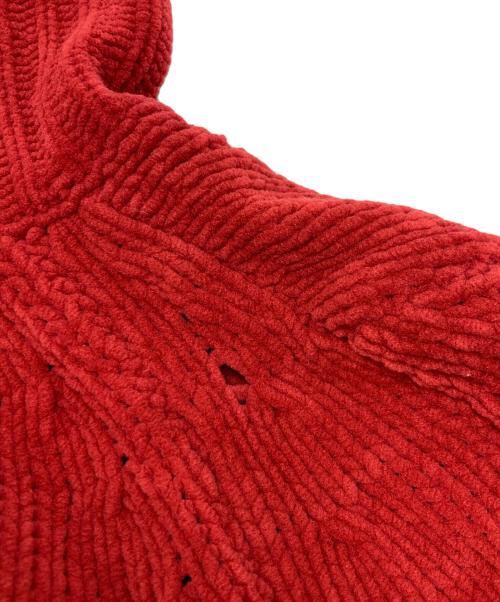 C.P COMPANY（シーピーカンパニー）C.P COMPANY (シーピーカンパニー) タートルネックニット レッド サイズ:SIZE　46の古着・服飾アイテム