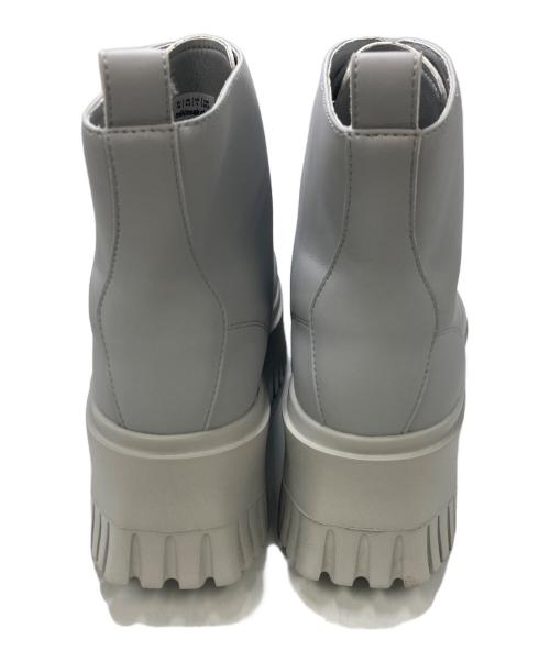 Mikio Sakabe（ミキオサカベ）Mikio Sakabe (ミキオサカベ) Worker Boots グレー サイズ:25.５の古着・服飾アイテム
