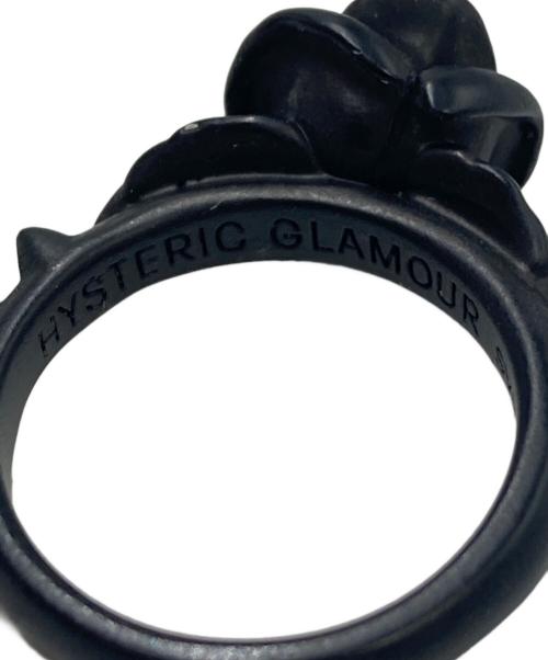 Hysteric Glamour（ヒステリックグラマー）Hysteric Glamour (ヒステリックグラマー) ROSE RING ブラック サイズ:SIZE 8.5号の古着・服飾アイテム