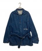 OLD CROWオールドクロウ）の古着「SPEED SHOP COAT」｜インディゴ