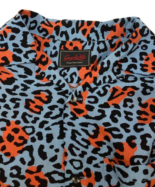 GANGSTERVILLE（ギャングスタービル）GANGSTERVILLE (ギャングスタービル) RISE ABOVE - L/S SHIRTS スカイブルー サイズ:SIZE Mの古着・服飾アイテム