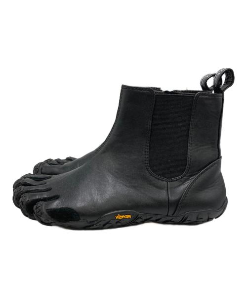 TAKAHIROMIYASHITA TheSoloIst.（タカヒロミヤシタ ザソロイスト）TAKAHIROMIYASHITA TheSoloIst. (タカヒロミヤシタ ザソロイスト) suicoke (スイコック) FIVE FINGERS CHELSEA BOOTS ブラック サイズ:EU38の古着・服飾アイテム