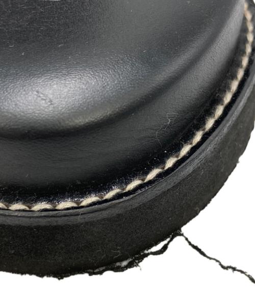 Azuma（アズマ）Azuma (アズマ) レザー雪駄サンダル ブラック サイズ:不明の古着・服飾アイテム