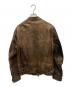 ALL SAINTS (オールセインツ) レザージャケット ブラウン サイズ:SIZE M：10000円