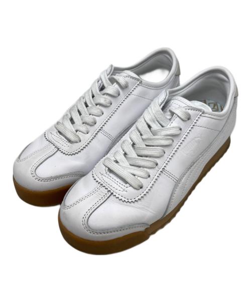 PUMA（プーマ）PUMA (プーマ) Roma leather ホワイト サイズ:US 5の古着・服飾アイテム