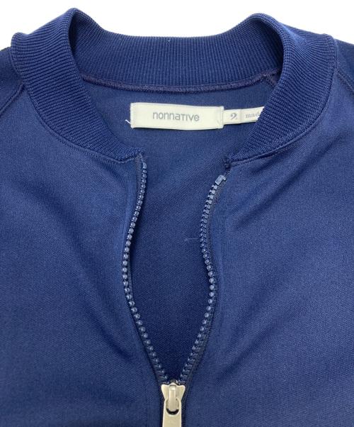 nonnative（ノンネイティブ）nonnative (ノンネイティブ) COACH FULL ZIP BLOUSON POLY JERSEY ネイビー サイズ:SIZE 2の古着・服飾アイテム