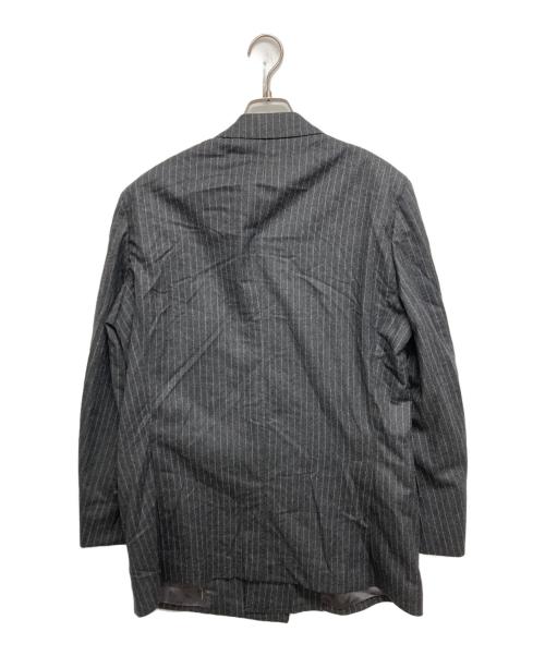 TOMORROW LAND PILGRIM（トゥモローランド ピルグリム）TOMORROW LAND PILGRIM (トゥモローランド ピルグリム) Super120'sウールフランネル ダブルブレステッド6B スーツ グレー サイズ:SIZE 50の古着・服飾アイテム