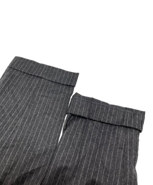 TOMORROW LAND PILGRIM（トゥモローランド ピルグリム）TOMORROW LAND PILGRIM (トゥモローランド ピルグリム) Super120'sウールフランネル ダブルブレステッド6B スーツ グレー サイズ:SIZE 50の古着・服飾アイテム