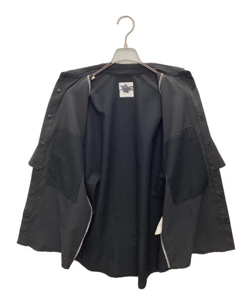 and wander（アンドワンダー）and wander (アンドワンダー) tech Short Sleeve shirt ブラック サイズ:SIZE 4の古着・服飾アイテム