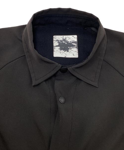 and wander（アンドワンダー）and wander (アンドワンダー) tech Short Sleeve shirt ブラック サイズ:SIZE 4の古着・服飾アイテム