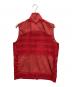 WHITE MOUNTAINEERING (ホワイトマウンテ二アニング) MESH CONTRASTED LUGGAGE VEST レッド サイズ:SIZE 1：8000円