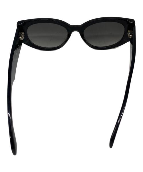 ALEXANDER McQUEEN（アレキサンダーマックイーン）ALEXANDER McQUEEN (アレキサンダーマックイーン) サングラス ブラック サイズ:54□49の古着・服飾アイテム