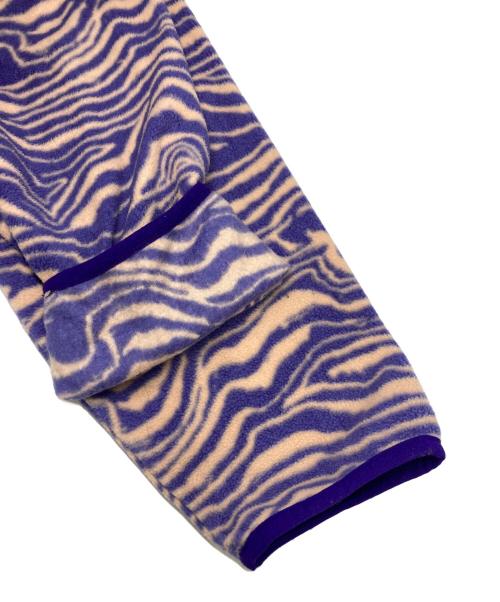 BoTT（ボット）BoTT (ボット) Fleece Mock Neck Pullover パープル×ベージュ サイズ:SIZE XLの古着・服飾アイテム