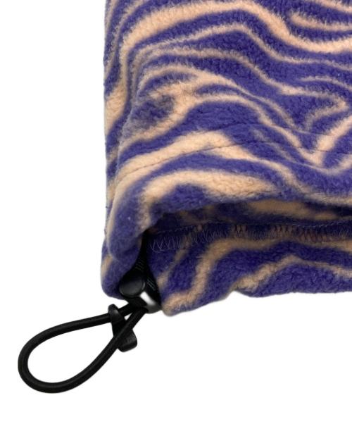 BoTT（ボット）BoTT (ボット) Fleece Mock Neck Pullover パープル×ベージュ サイズ:SIZE XLの古着・服飾アイテム