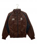 UMBRO×BoTT×BEAMS Tアンブロ×ボット×ビームス ティー）の古着「コラボナイロンジャケット」｜ブラウン