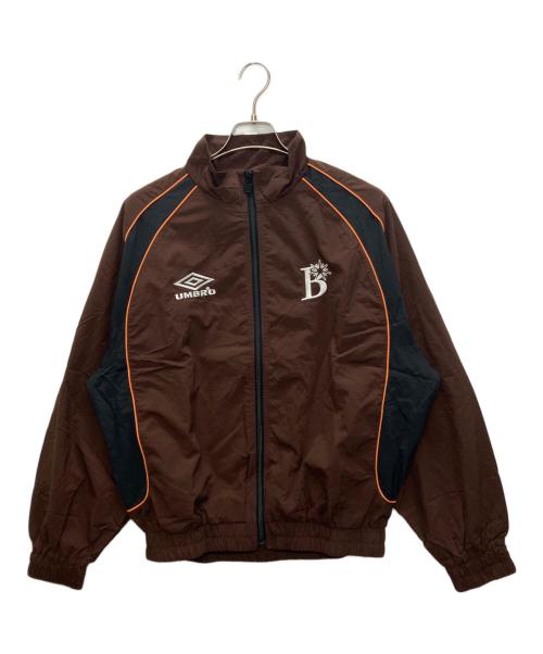 UMBRO（アンブロ）UMBRO (アンブロ) BoTT (ボット) BEAMS T (ビームスティー) コラボナイロンジャケット ブラウン サイズ:SIZE Mの古着・服飾アイテム