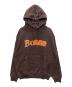 BoTT（ボット）の古着「ロゴスウェットパーカー」｜ブラウン