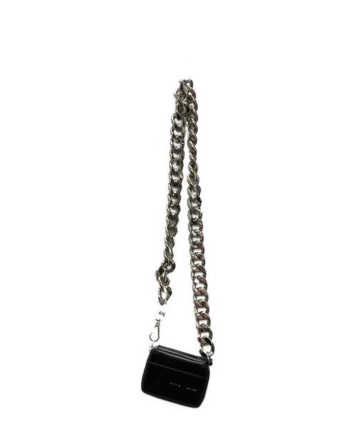 KARA NEW YORK（カラ ニューヨーク）KARA NEW YORK (カラ ニューヨーク) チェーンコンパクトウォレット ブラックの古着・服飾アイテム