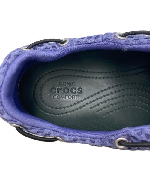 crocs（クロックス）crocs (クロックス) Marmot Capital (マーモット キャピタル) Quick Trail Low ブラック×パープル サイズ:SIZE M10の古着・服飾アイテム