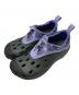 crocs（クロックス）の古着「Quick Trail Low」｜ブラック×パープル