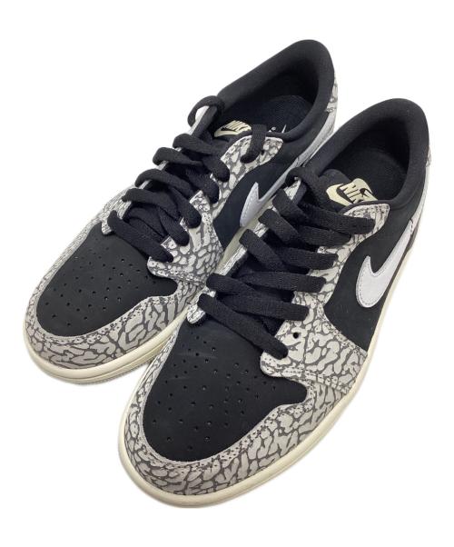 NIKE（ナイキ）NIKE (ナイキ) Air Jordan 1 Retro Low OG グレー×ブラック サイズ:EUR38の古着・服飾アイテム