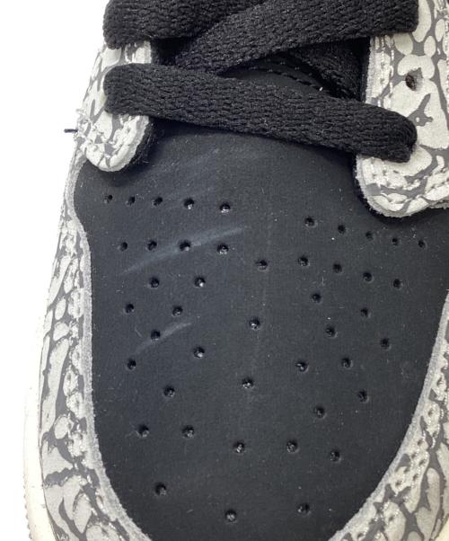 NIKE（ナイキ）NIKE (ナイキ) Air Jordan 1 Retro Low OG グレー×ブラック サイズ:EUR38の古着・服飾アイテム