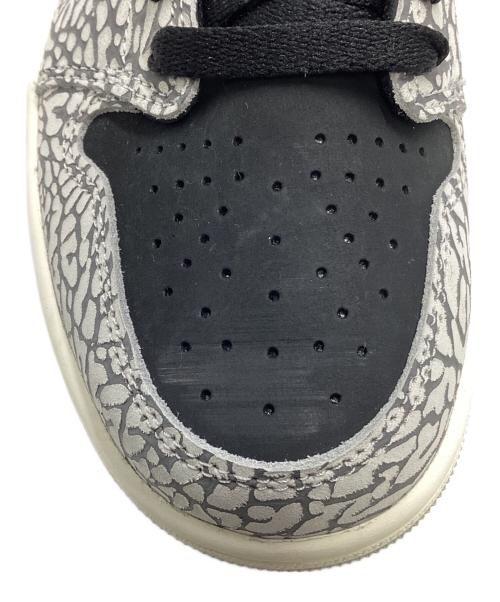 NIKE（ナイキ）NIKE (ナイキ) Air Jordan 1 Retro Low OG グレー×ブラック サイズ:EUR38の古着・服飾アイテム