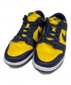 NIKEナイキ）の古着「Dunk Low Michigan」｜イエロー