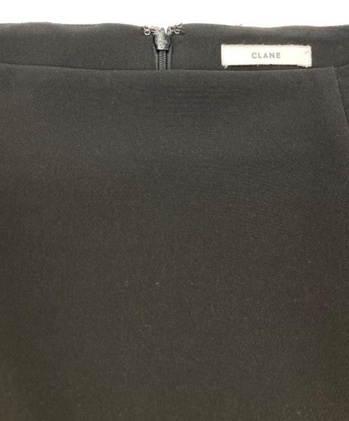 CLANE（クラネ）CLANE (クラネ) DEEP SLIT LONG SKIRT ブラック サイズ:SIZE 1の古着・服飾アイテム