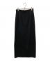 CLANE (クラネ) DEEP SLIT LONG SKIRT ブラック サイズ:SIZE 1：5000円