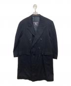 Burberry'sバーバリーズ）の古着「カシミヤダブルコート」｜ネイビー