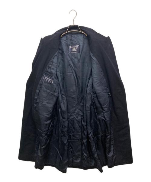 Burberry's（バーバリー）Burberry's (バーバリーズ) カシミヤダブルコート ネイビー サイズ:不明の古着・服飾アイテム