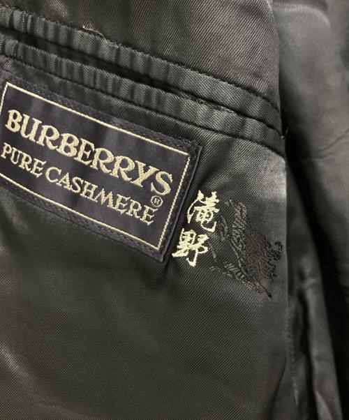 Burberry's（バーバリー）Burberry's (バーバリーズ) カシミヤダブルコート ネイビー サイズ:不明の古着・服飾アイテム