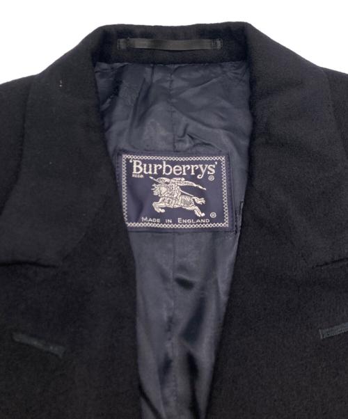 Burberry's（バーバリー）Burberry's (バーバリーズ) カシミヤダブルコート ネイビー サイズ:不明の古着・服飾アイテム