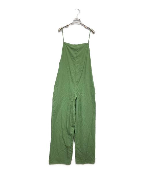 BASERANGE（ベースレンジ）BASERANGE (ベースレンジ) シルクネップジャンプスーツ グリーン サイズ:XSの古着・服飾アイテム