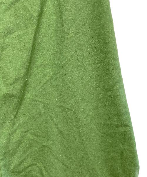 BASERANGE（ベースレンジ）BASERANGE (ベースレンジ) シルクネップジャンプスーツ グリーン サイズ:XSの古着・服飾アイテム