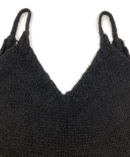 AURALEE（オーラリー）AURALEE (オーラリー) WOOL BABY CAMEL KNIT DRESS ブラック サイズ:SIZE 0の古着・服飾アイテム