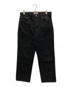 stussyステューシー）の古着「OVERDYED CLASSIC JEANS」｜ブラック
