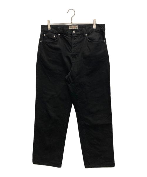 stussy（ステューシー）stussy (ステューシー) OVERDYED CLASSIC JEANS ブラック サイズ:SIZE 34の古着・服飾アイテム