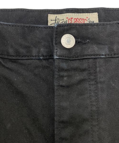 stussy（ステューシー）stussy (ステューシー) OVERDYED CLASSIC JEANS ブラック サイズ:SIZE 34の古着・服飾アイテム