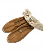 CABAN×HEREUキャバン×ヘリュー）の古着「エスパドリーユ」｜ベージュ