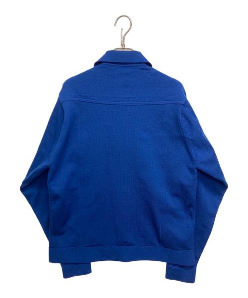 TOMORROW LAND tricot（トゥモローランド トリコ）TOMORROW LAND tricot (トゥモローランド トリコ) KNIT JACKET ブルー サイズ:SIZE Mの古着・服飾アイテム