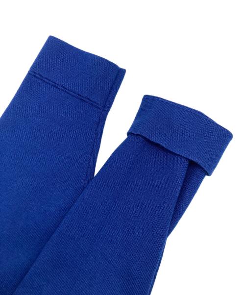 TOMORROW LAND tricot（トゥモローランド トリコ）TOMORROW LAND tricot (トゥモローランド トリコ) KNIT JACKET ブルー サイズ:SIZE Mの古着・服飾アイテム