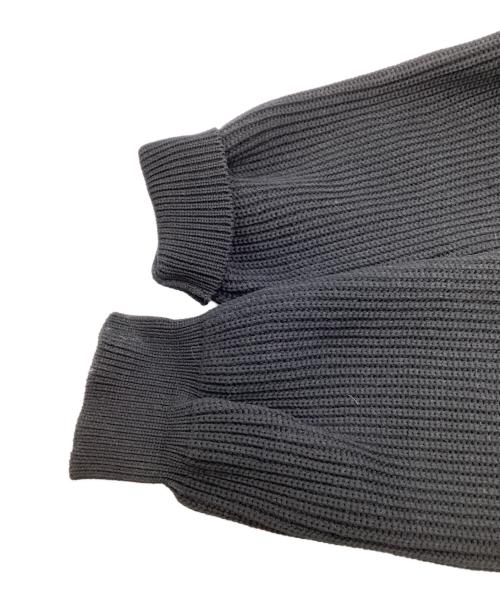 nanamica（ナナミカ）nanamica (ナナミカ) 5G Crew Neck Sweater ブラック サイズ:SMALLの古着・服飾アイテム