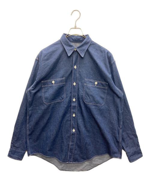 KAPTAIN SUNSHINE（キャプテンサンシャイン）KAPTAIN SUNSHINE (キャプテンサンシャイン) Work Shirt インディゴ サイズ:SIZE 38の古着・服飾アイテム