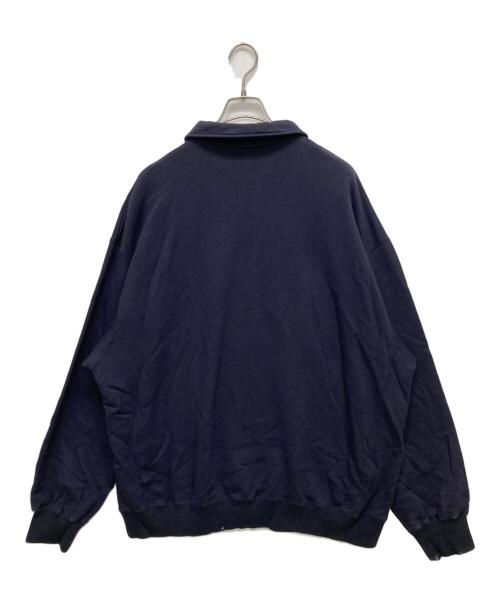 S2O（スドゥ・スドゥ・ウエスト）S2O (スドゥ・スドゥ・ウエスト) Half Zip Sweatshirt ネイビー サイズ:SIZE XLの古着・服飾アイテム