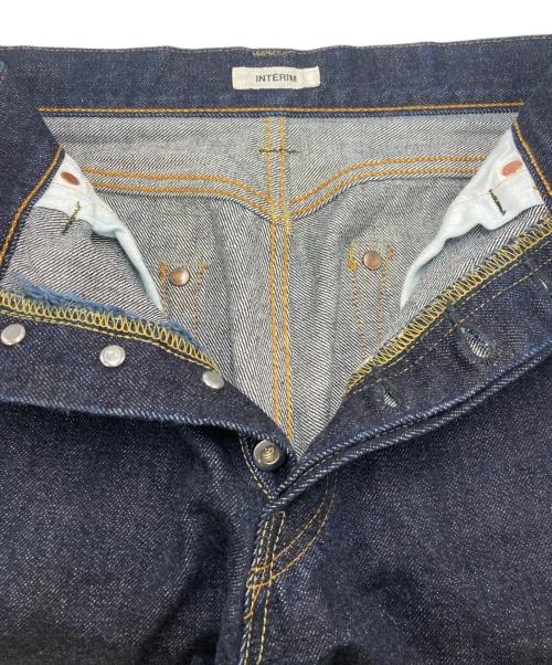 INTERIM（インテリム）INTERIM (インテリム) ボタンフライデニムパンツ インディゴ サイズ:SIZE 4の古着・服飾アイテム