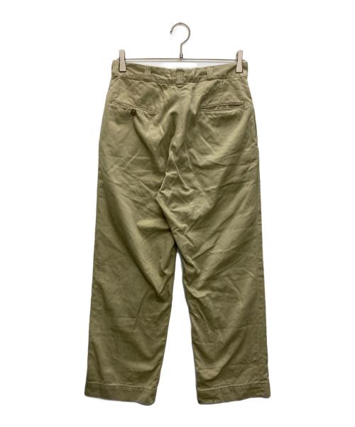 US ARMY（ユーエスアーミー）US ARMY (ユーエスアーミー) 70'sチノパンツ ベージュ サイズ:W31(78.5cm)の古着・服飾アイテム