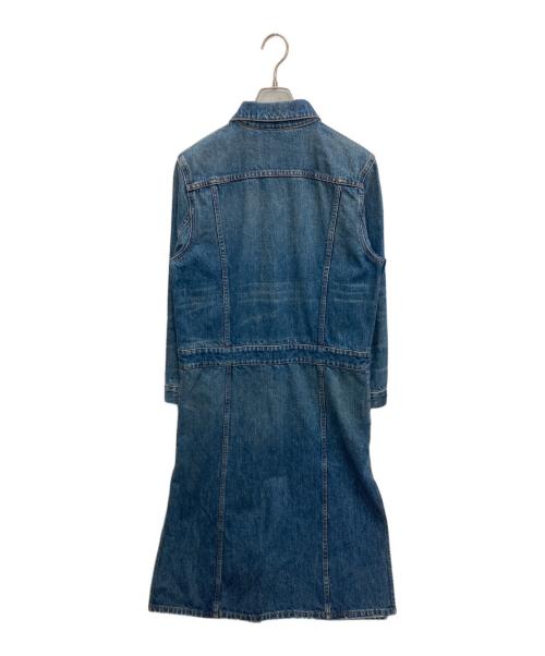 HELMUT LANG（ヘルムートラング）HELMUT LANG (ヘルムートラング) デニムマキシコート インディゴ サイズ:SIZE Mの古着・服飾アイテム