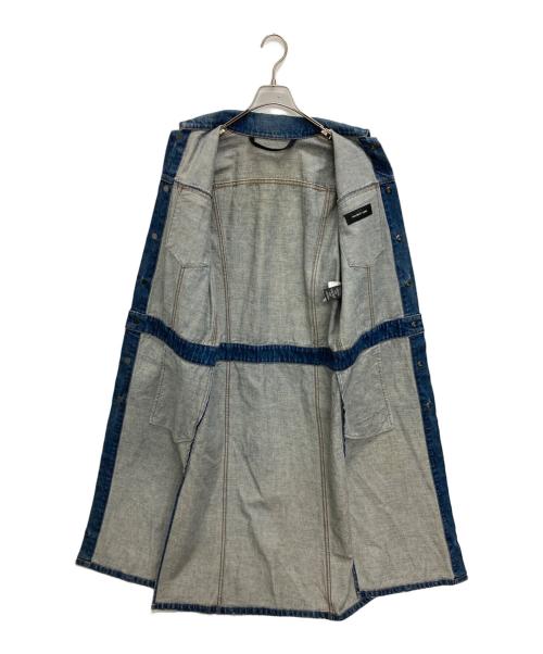 HELMUT LANG（ヘルムートラング）HELMUT LANG (ヘルムートラング) デニムマキシコート インディゴ サイズ:SIZE Mの古着・服飾アイテム